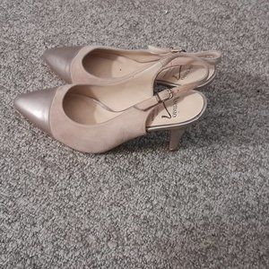 Asensio Beige High Heels